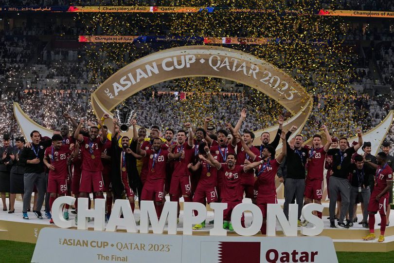 Selamat Qatar Atas Juara Piala Asia 2023, Juara Beruntun! Amazing Shoot~