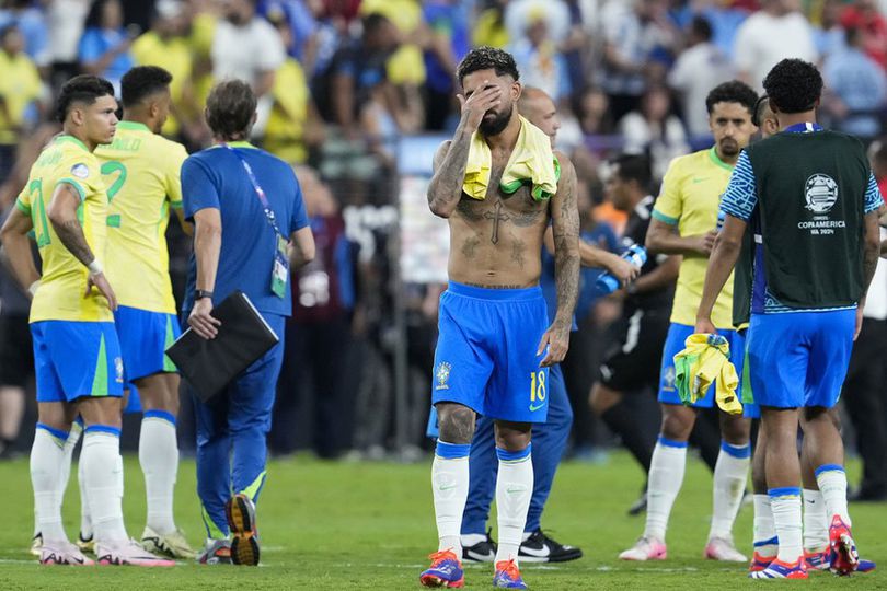 Brasil di Copa America 2024: 4 pertandingan, hanya 1 kemenangan