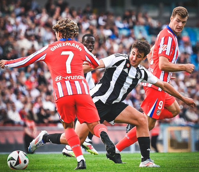 Atletico Vs Juventus Colchoneros membungkam Bianconeri 2-0