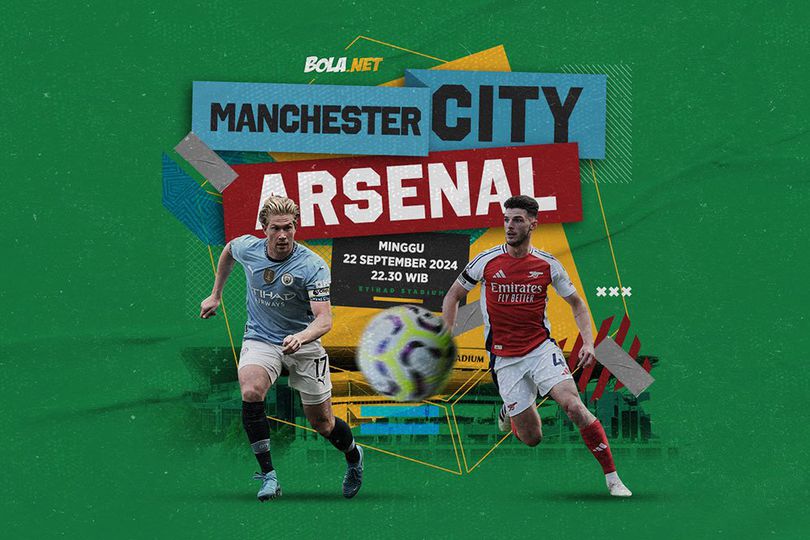 Prediksi Pertandingan Man City vs Arsenal 22 September 2024